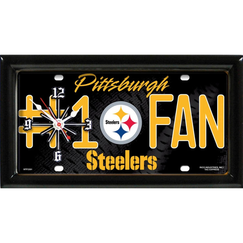 NFL Clock - Pittsburgh Steelers