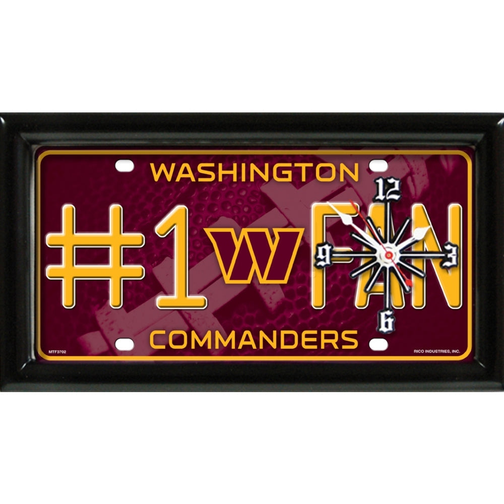 NFL Clock - Washington Commanders