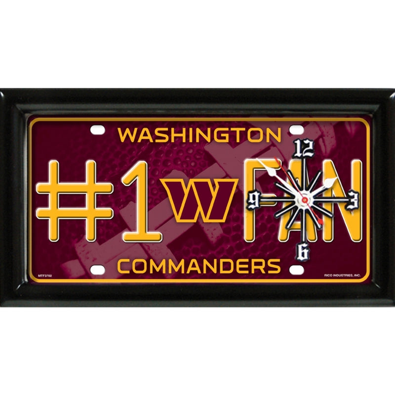 NFL Clock -  Washington Commanders