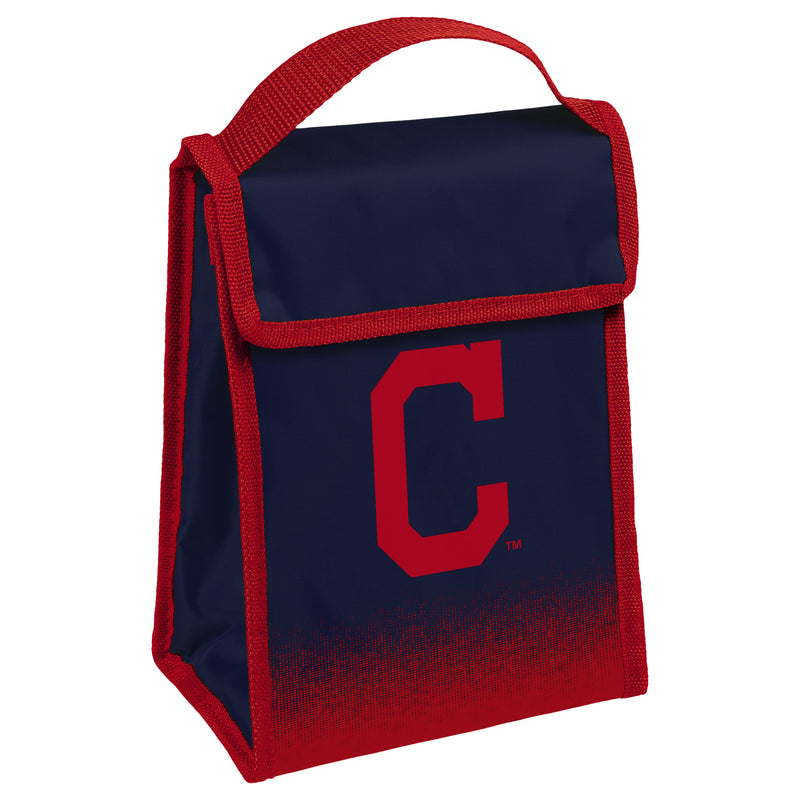 MLB Gradient Insulated Velcro Lunch Bag - Cleveland Indians - Flashpopup.com