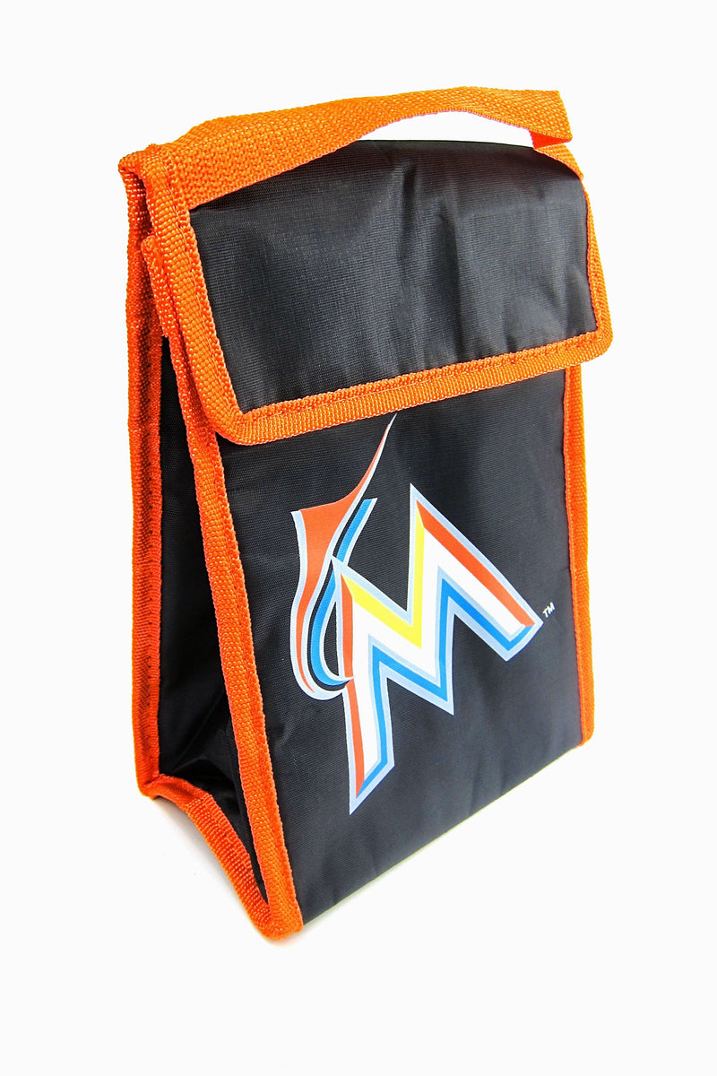 MLB Gradient Insulated Velcro Lunch Bag - Miami Marlins - Flashpopup.com