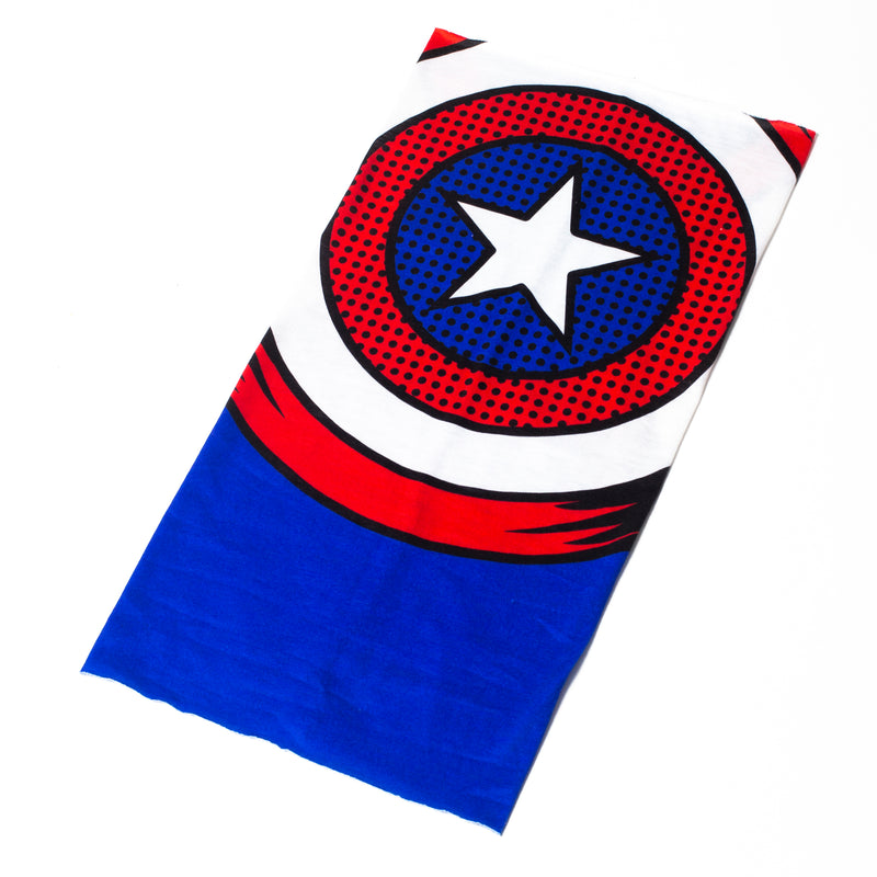 Marvel 2 Pc Gaiter Set Iron Man + Captain America Neck & Face PPE Accessory - Flashpopup.com