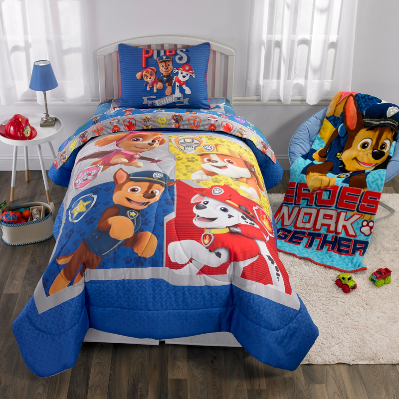 2 Piece Comforter Set - Paw Patrol - Twin/Full - Flashpopup.com