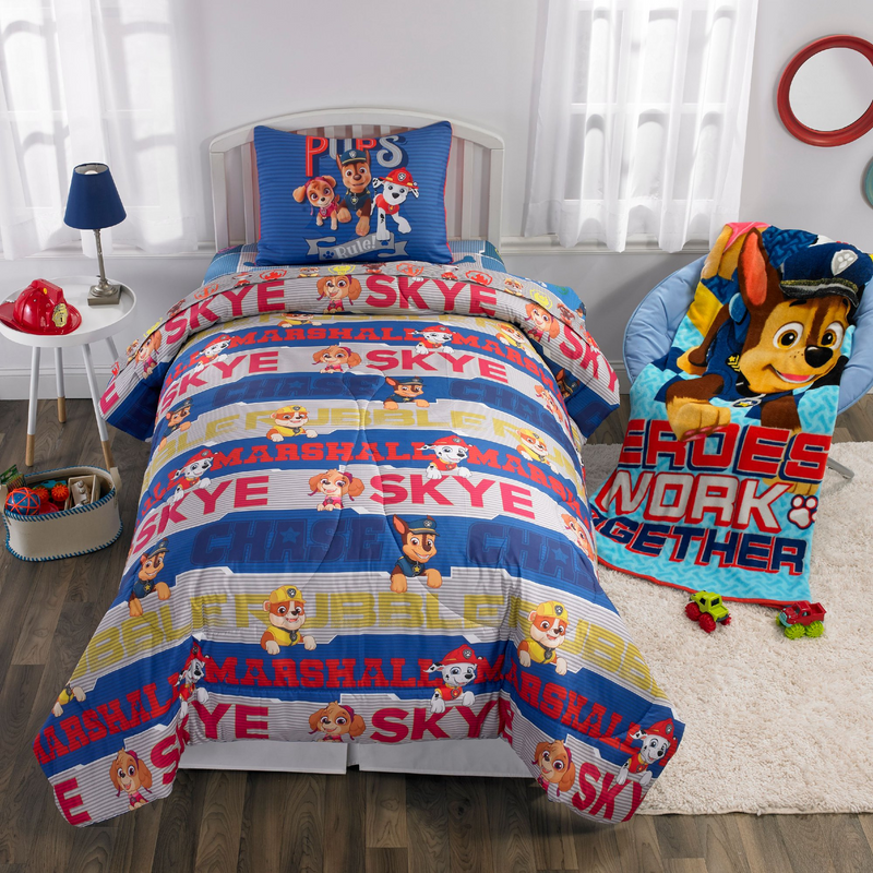 2 Piece Comforter Set - Paw Patrol - Twin/Full - Flashpopup.com