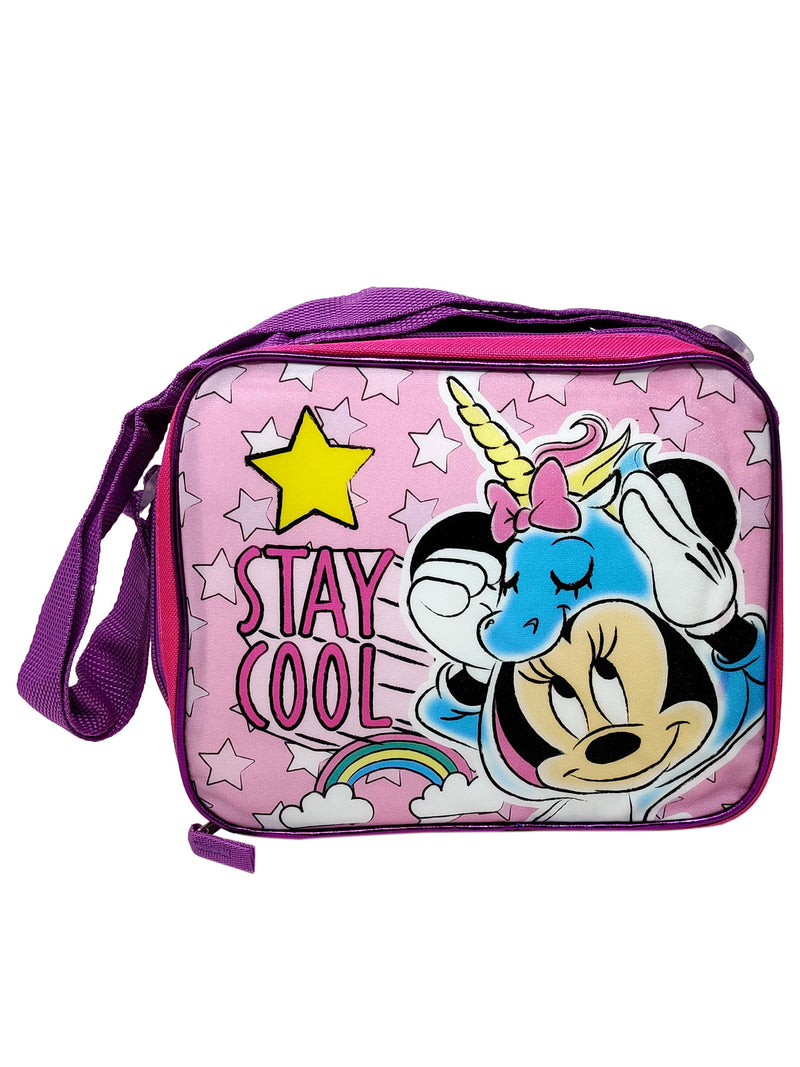 Disney Minnie Mouse Insulated Lunch Bag w/Shoulder Strap - Flashpopup.com