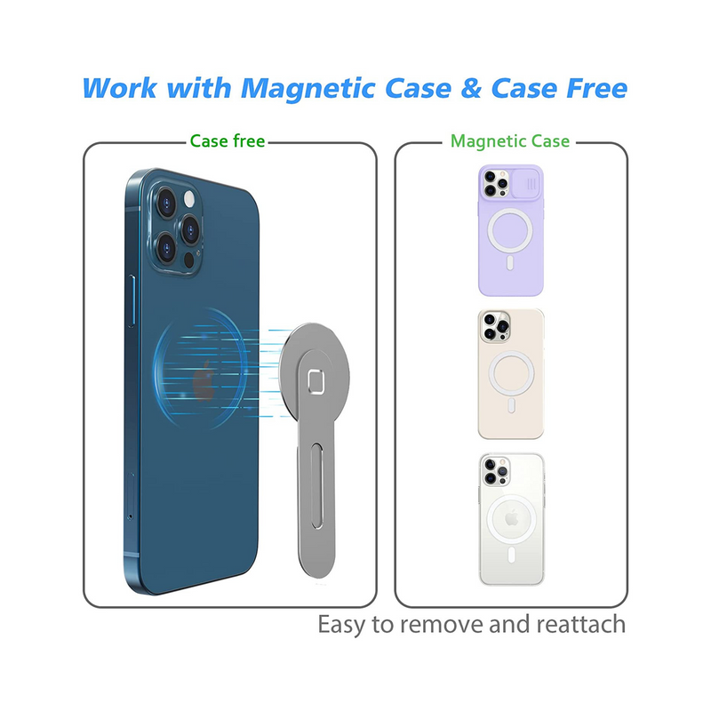 Universal Magnetic Phone Holder - Silver - Flashpopup.com