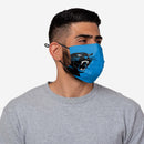 NFL Carolina Panthers Face Mask On-Field Sideline, 100% Cotton - Flashpopup.com