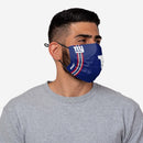 NFL New York Giants Face Mask On-Field Sideline, 100% Cotton - Flashpopup.com