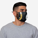 NFL Pittsburgh Steelers Face Mask On-Field Sideline, 100% Cotton - Flashpopup.com