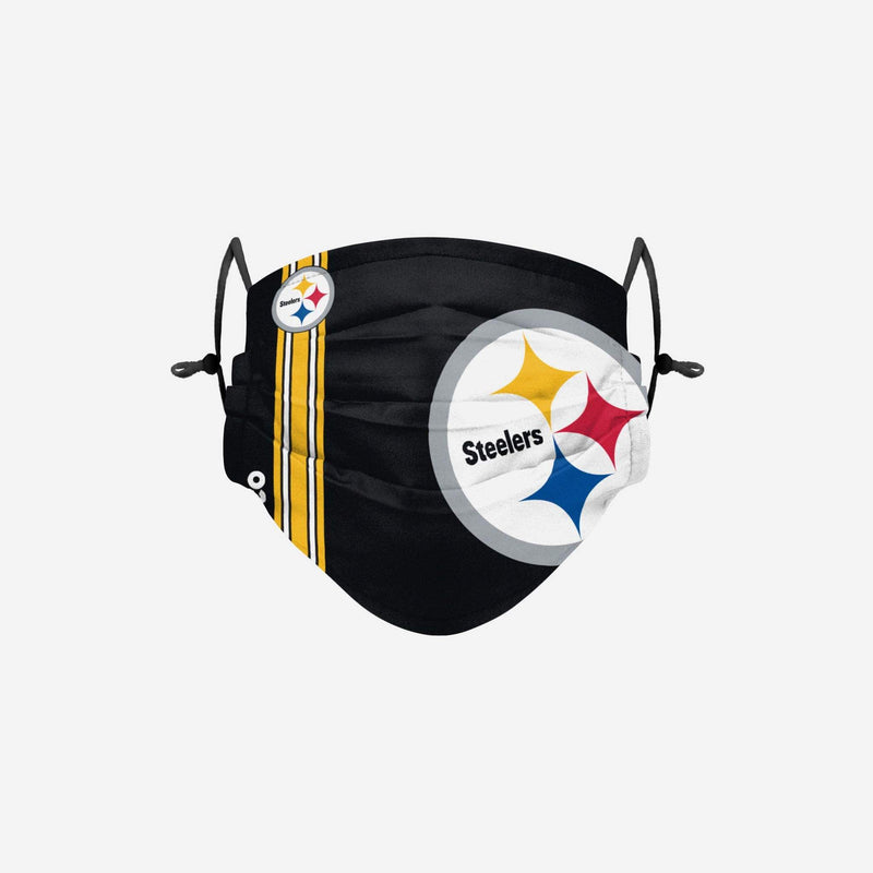 NFL Pittsburgh Steelers Face Mask On-Field Sideline, 100% Cotton - Flashpopup.com