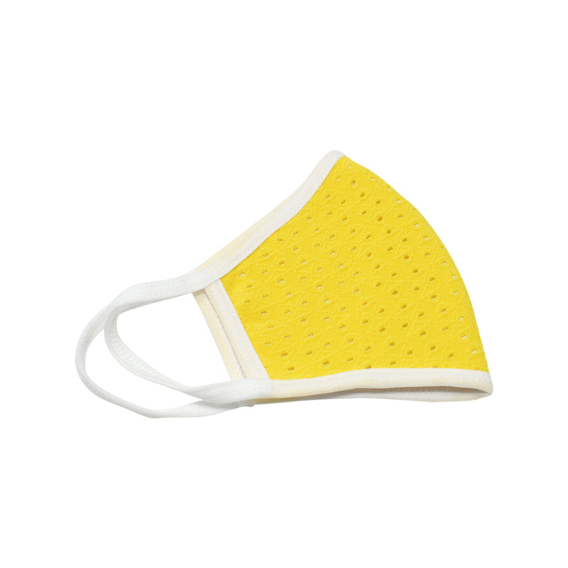 3pc Set Yellow Basket Washable Face Mask - Flashpopup.com