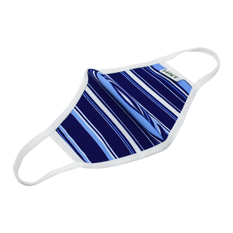 3pc Set Blue Stripe Washable Face Mask - Flashpopup.com