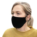 3pc Set Black Washable Cotton Face Mask - Flashpopup.com