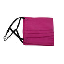 3Pc Baby Pink Pleated Washable Face Mask - Flashpopup.com