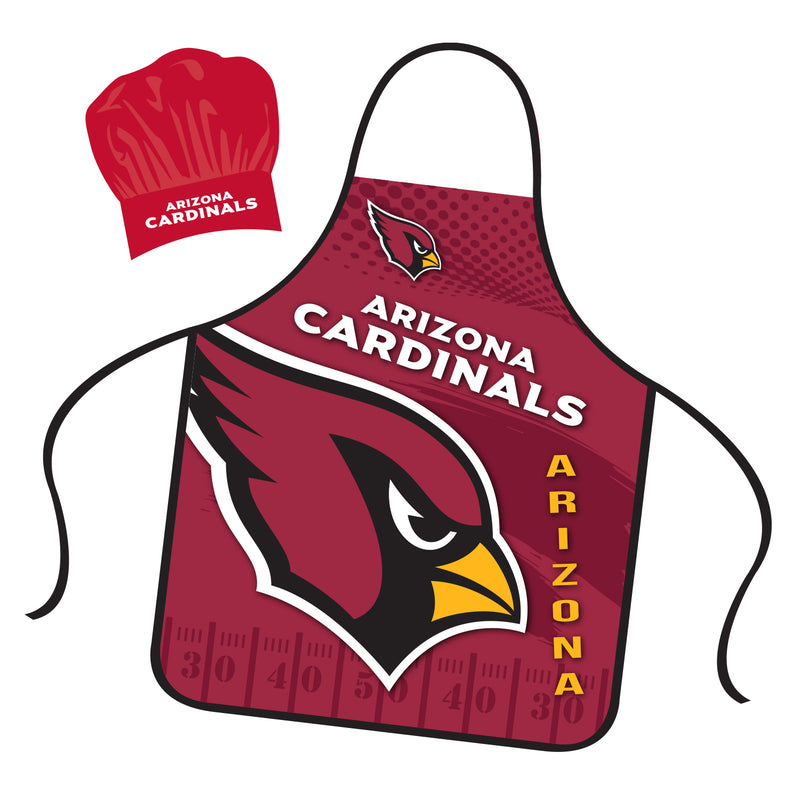 NFL Apron & Chef Hat Set - Arizona Cardinals