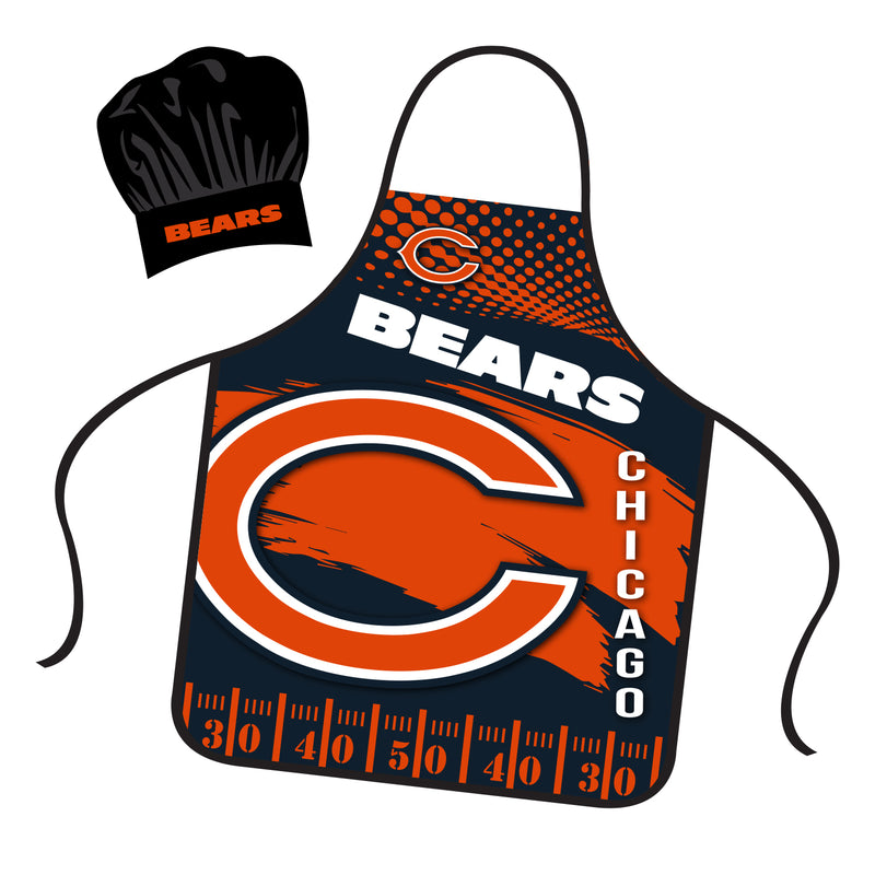 NFL Apron & Chef Hat Set - Chicago Bears
