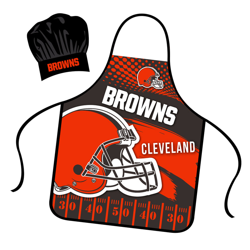 NFL Apron & Chef Hat Set - Cleveland Browns