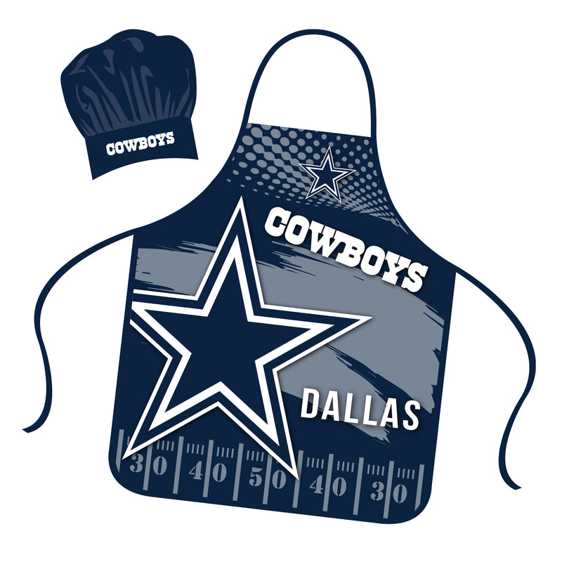 NFL Apron & Chef Hat Set - Dallas Cowboys