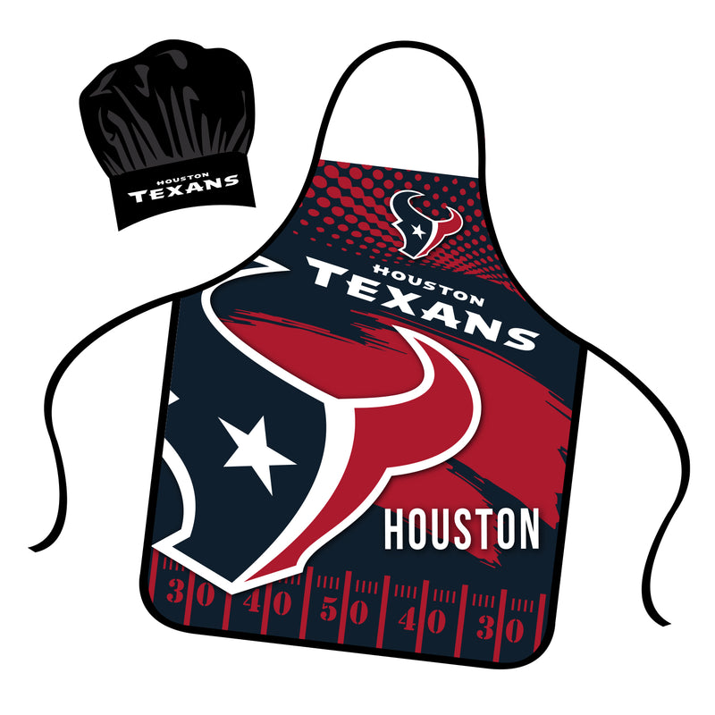 NFL Apron & Chef Hat Set - Houston Texans