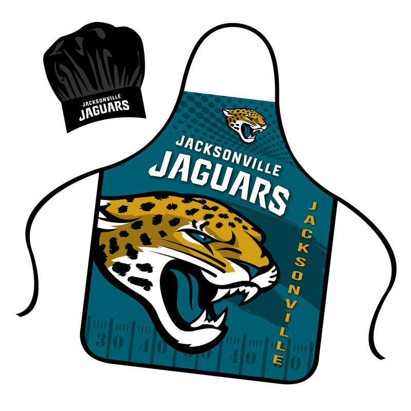 NFL Apron & Chef Hat Set - Jacksonville Jaguars