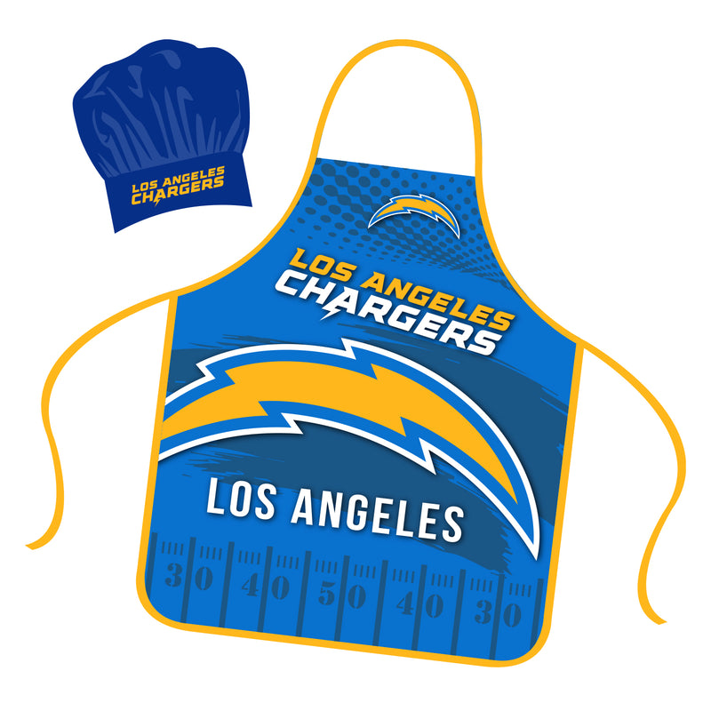 NFL Apron & Chef Hat Set - Los Angeles Chargers