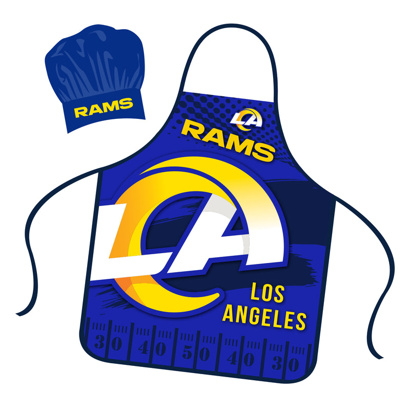 NFL Apron & Chef Hat Set - Los Angeles Rams