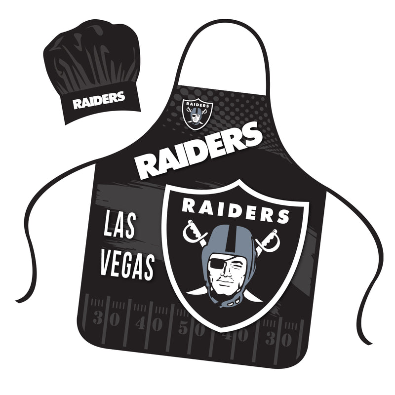 NFL Apron & Chef Hat Set - Las Vegas Raiders