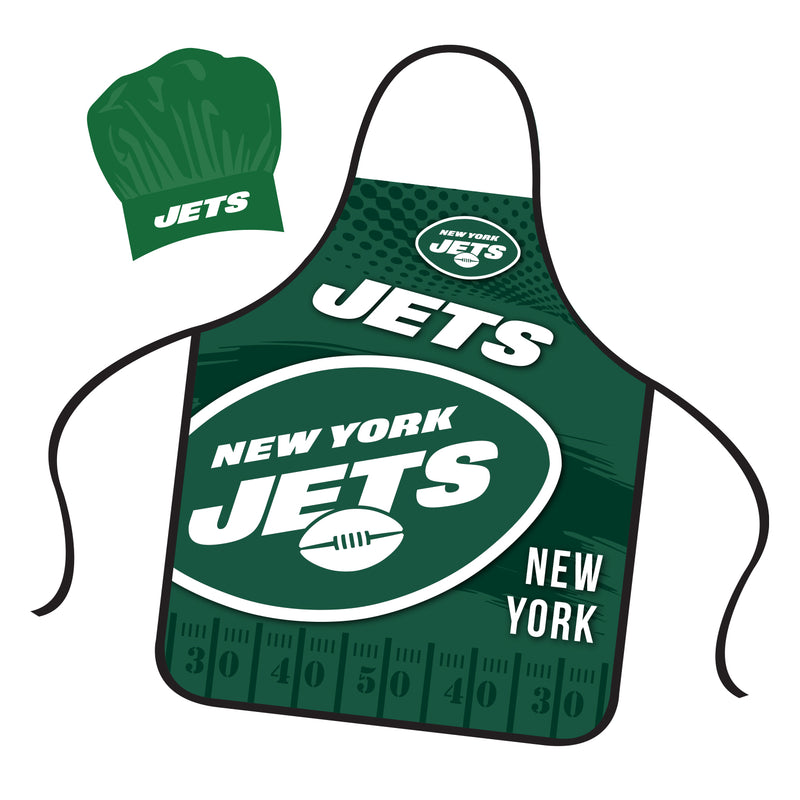 NFL Apron & Chef Hat Set - New York Jets