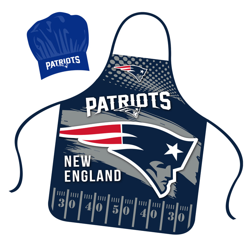 NFL Apron & Chef Hat Set - New England Patriots