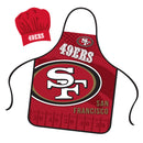 NFL Apron & Chef Hat Set - San Francisco 49ers