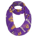 Sports Minnesota Vikings 2016 Team Logo Infinity Scarf - Flashpopup.com