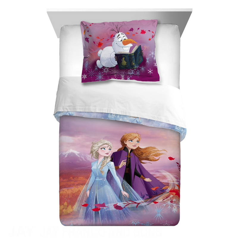 2 Piece Comforter Set - Frozen 2 - Twin/Full - Flashpopup.com