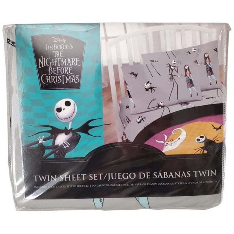 The Nightmare Before Christmas - Twin Sheet Set - Flashpopup.com