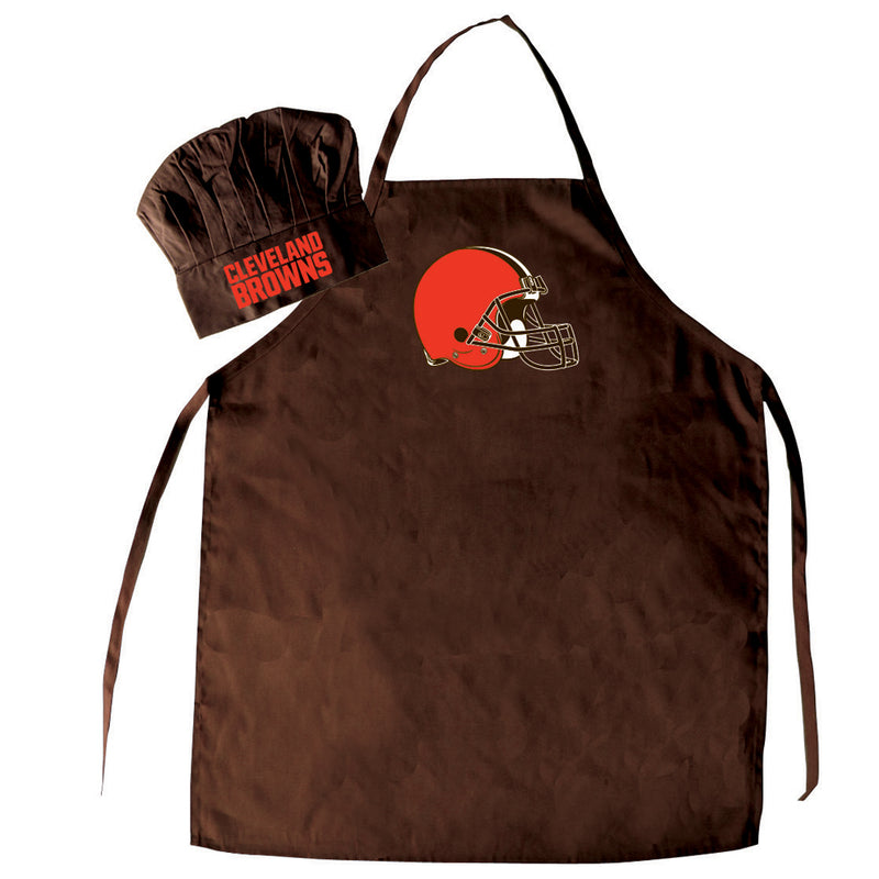 NFL Cleveland Browns Apron & Chef Hat Set - Flashpopup.com
