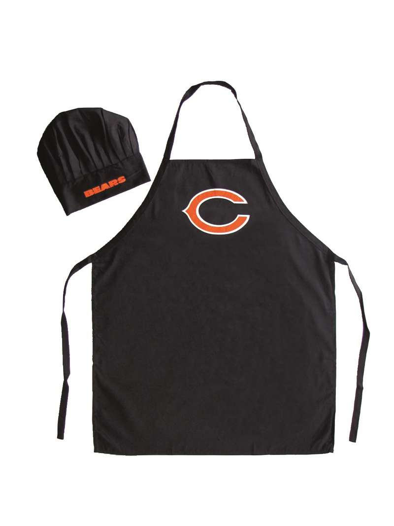 NFL Chicago Bears Apron & Chef Hat Set - Flashpopup.com
