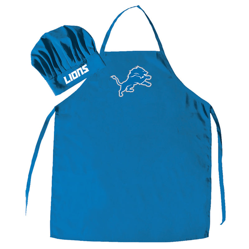 NFL Detroit Lions Apron & Chef Hat Set - Flashpopup.com