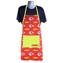 NFL Kansas City Chiefs BBQ Chef Apron Logo Rush - Flashpopup.com
