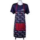 NFL New England Patriots BBQ Chef Apron Logo Rush - Flashpopup.com
