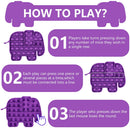Fidget Bubble Poppers Push Toy Elephant - Flashpopup.com