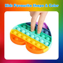 Fidget Bubble Poppers Push Toy Heart - Flashpopup.com