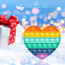 Fidget Bubble Poppers Push Toy Heart - Flashpopup.com