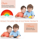Fidget Bubble Poppers Push Toy Rainbow with Clouds - Flashpopup.com