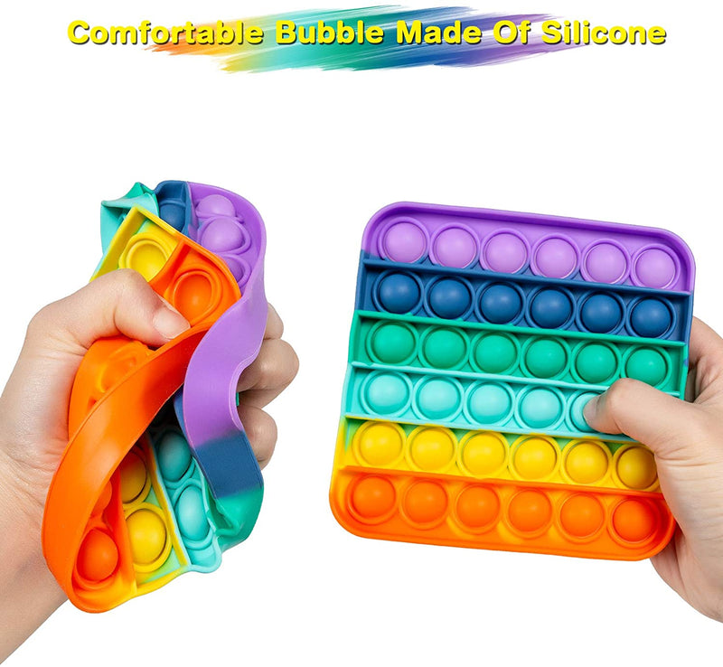 Fidget Bubble Poppers Push Toy Square - Flashpopup.com