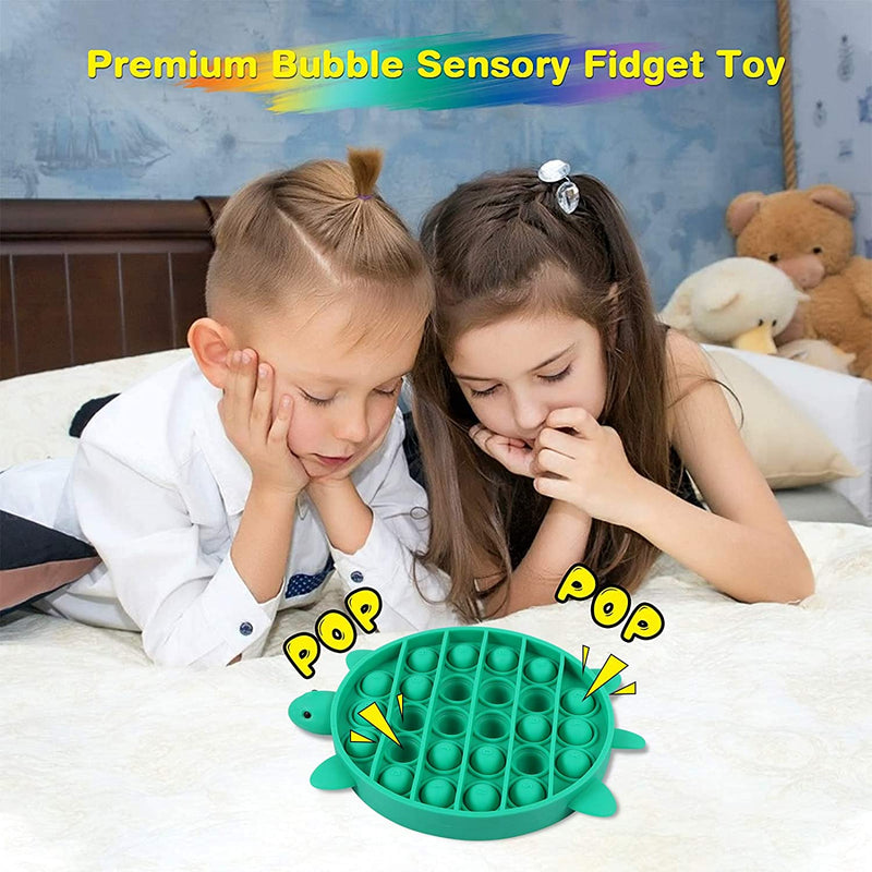 Fidget Bubble Poppers Push Toy Turtle - Flashpopup.com