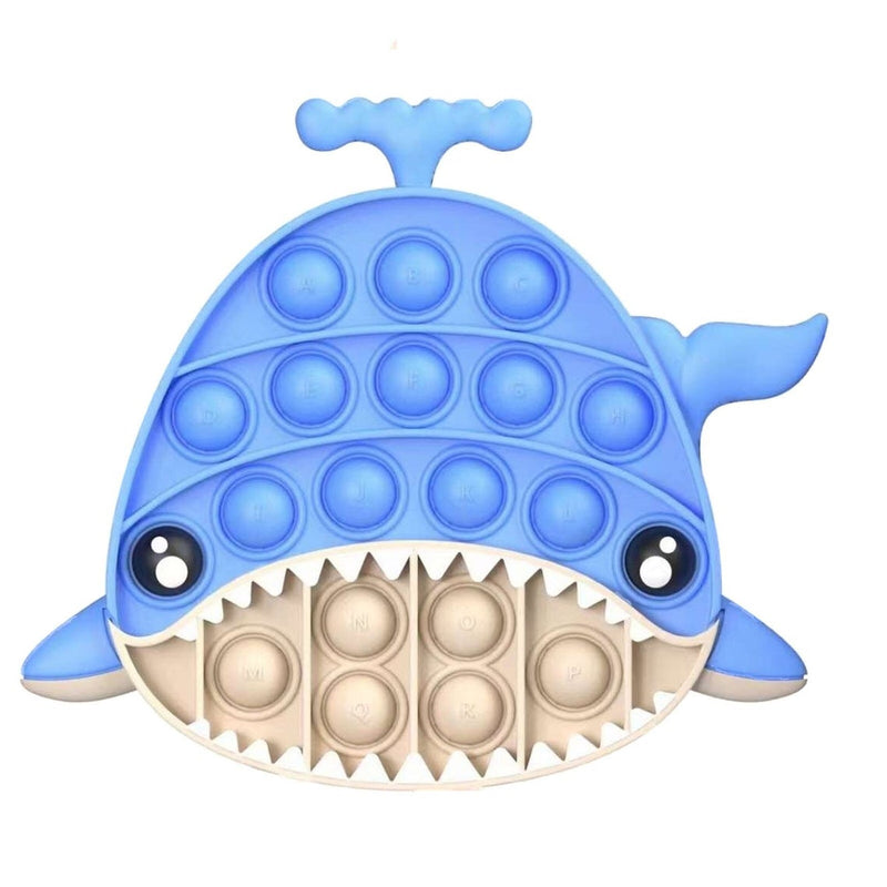 Fidget Bubble Poppers Push Toy Whale - Flashpopup.com