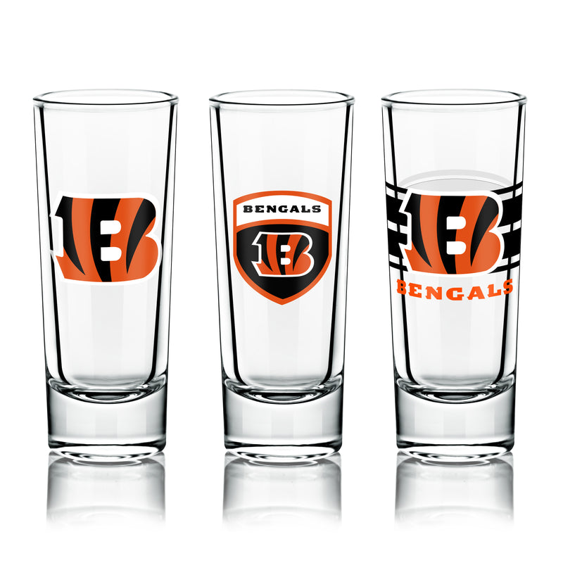 NFL Shot Glasses 6 Pack Set - Cincinnati Bengals
