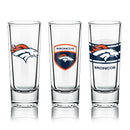 NFL Shot Glasses 6 Pack Set - Denver Broncos