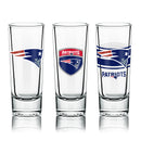 NFL Shot Glasses 6 Pack Set - New England Patriots
