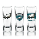 NFL Shot Glasses 6 Pack Set - Philadelphia Eagles