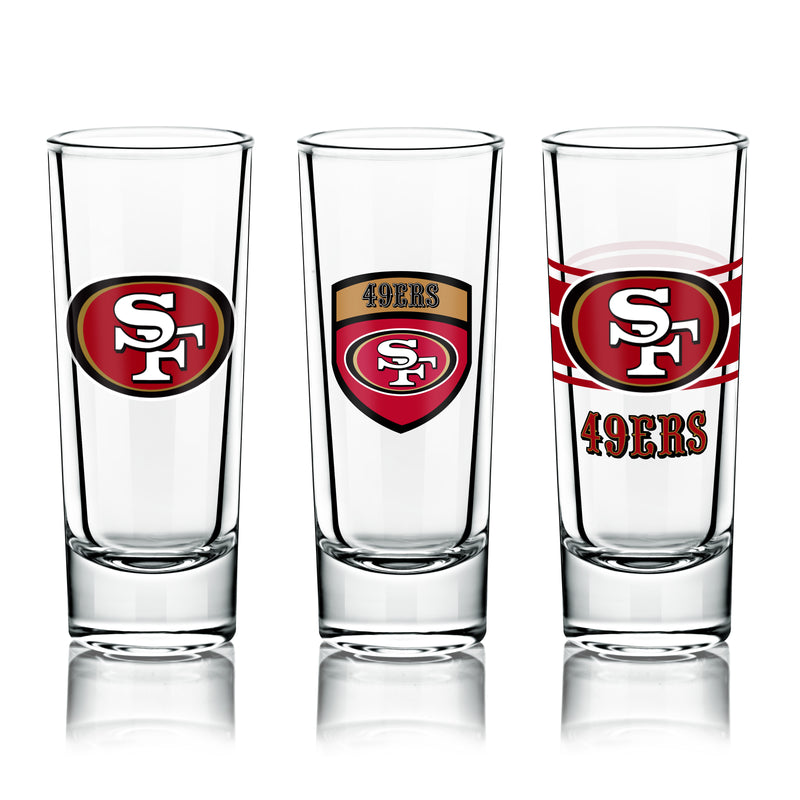 NFL Shot Glasses 6 Pack Set - San Francisco 49ers